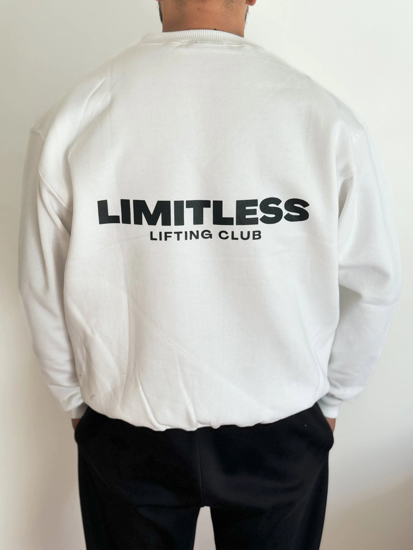 ‘LIFTING CLUB’ CREW NECK
